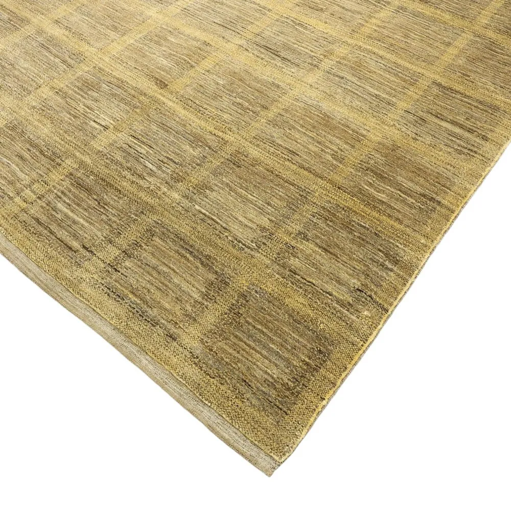 Gabbeh teppe - Loribaft persisk teppe - 242 x 194 cm - mørk beige