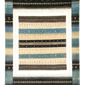 Gabbeh teppe - Loribaft persisk teppe - 243 x 169 cm - flerfarget