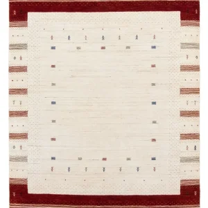 Gabbeh teppe - Loribaft persisk teppe - 245 x 170 cm - beige
