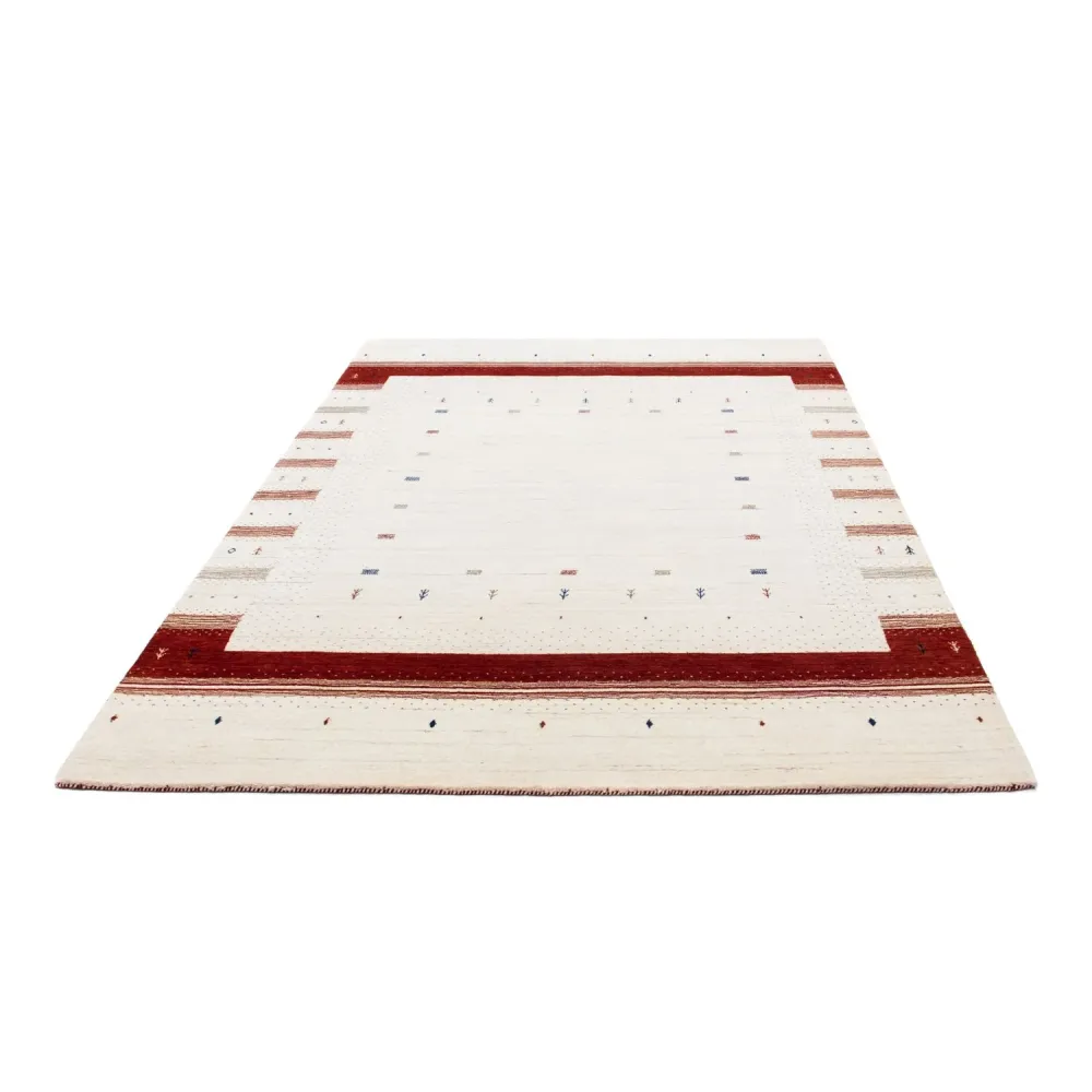 Gabbeh teppe - Loribaft persisk teppe - 245 x 170 cm - beige