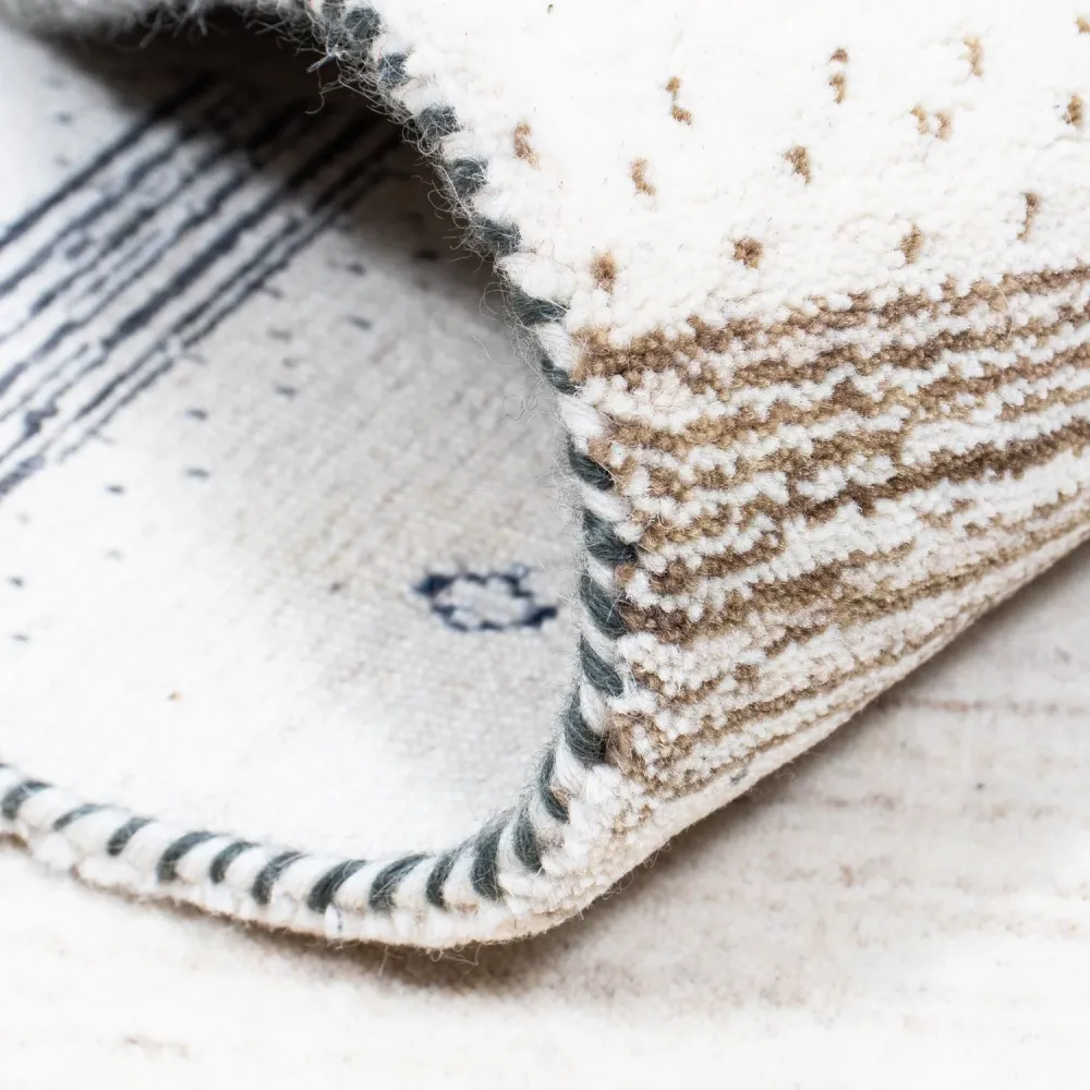 Gabbeh teppe - Loribaft persisk teppe - 245 x 169 cm - beige