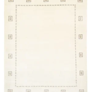 Gabbeh teppe - Loribaft persisk teppe - 246 x 192 cm - beige