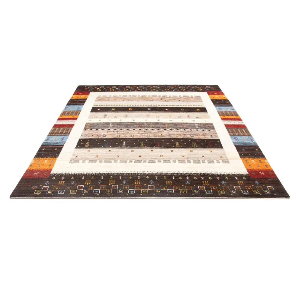 Gabbeh teppe - Loribaft persisk teppe - 248 x 175 cm - flerfarget