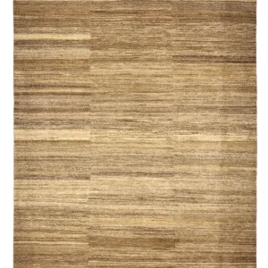 Gabbeh teppe - Loribaft persisk teppe - 250 x 202 cm - mørk beige