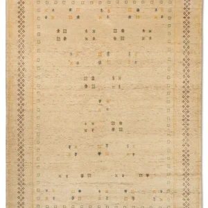 Gabbeh teppe - Loribaft persisk teppe - 250 x 200 cm - beige