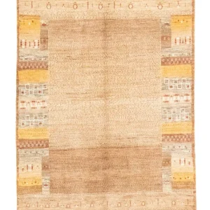 Gabbeh teppe - Loribaft persisk teppe - 250 x 159 cm - brun