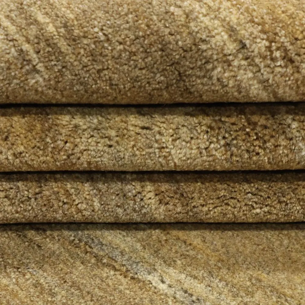 Gabbeh teppe - Loribaft persisk teppe - 250 x 202 cm - mørk beige