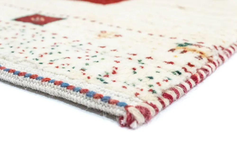Gabbeh teppe - Loribaft persisk teppe - 252 x 170 cm - flerfarget