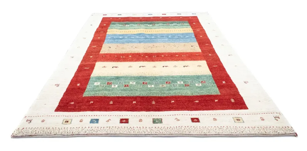 Gabbeh teppe - Loribaft persisk teppe - 252 x 170 cm - flerfarget