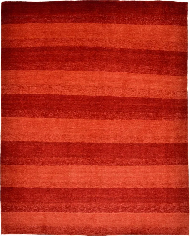 Gabbeh teppe - Loribaft persisk teppe - 252 x 199 cm - rød