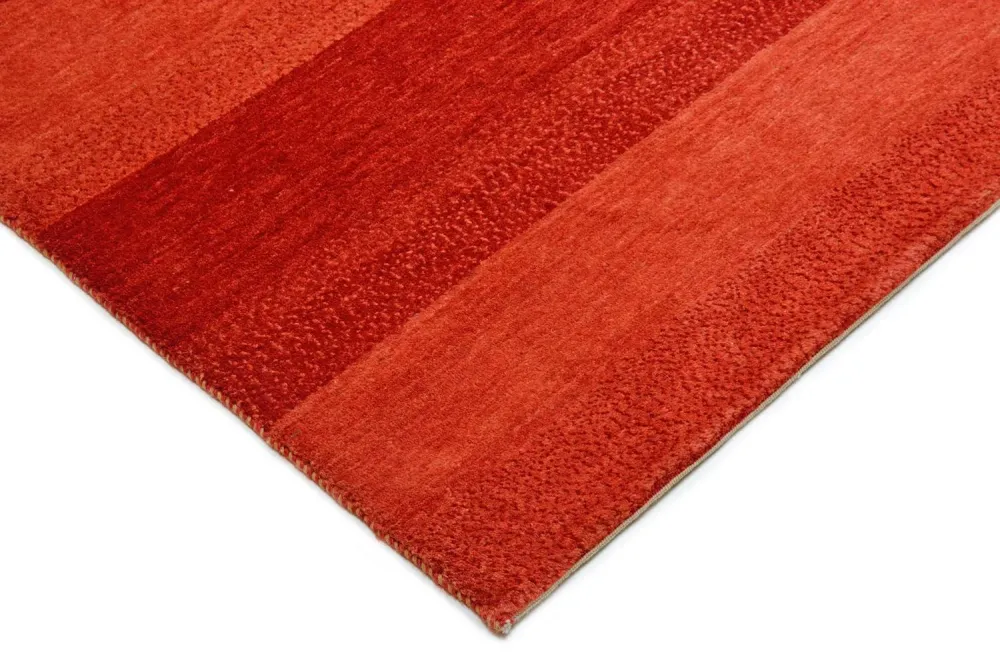 Gabbeh teppe - Loribaft persisk teppe - 252 x 199 cm - rød