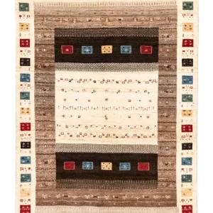 Gabbeh teppe - Loribaft persisk teppe - 260 x 170 cm - farget