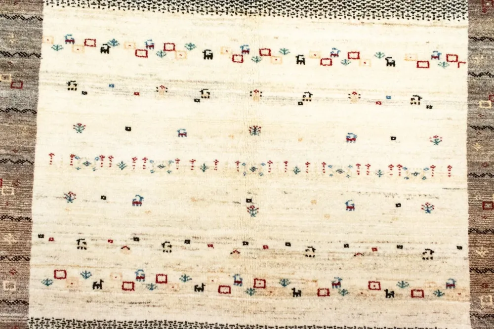 Gabbeh teppe - Loribaft persisk teppe - 260 x 170 cm - farget
