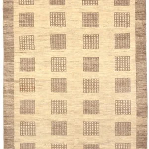 Gabbeh teppe - Loribaft persisk teppe - 264 x 190 cm - beige