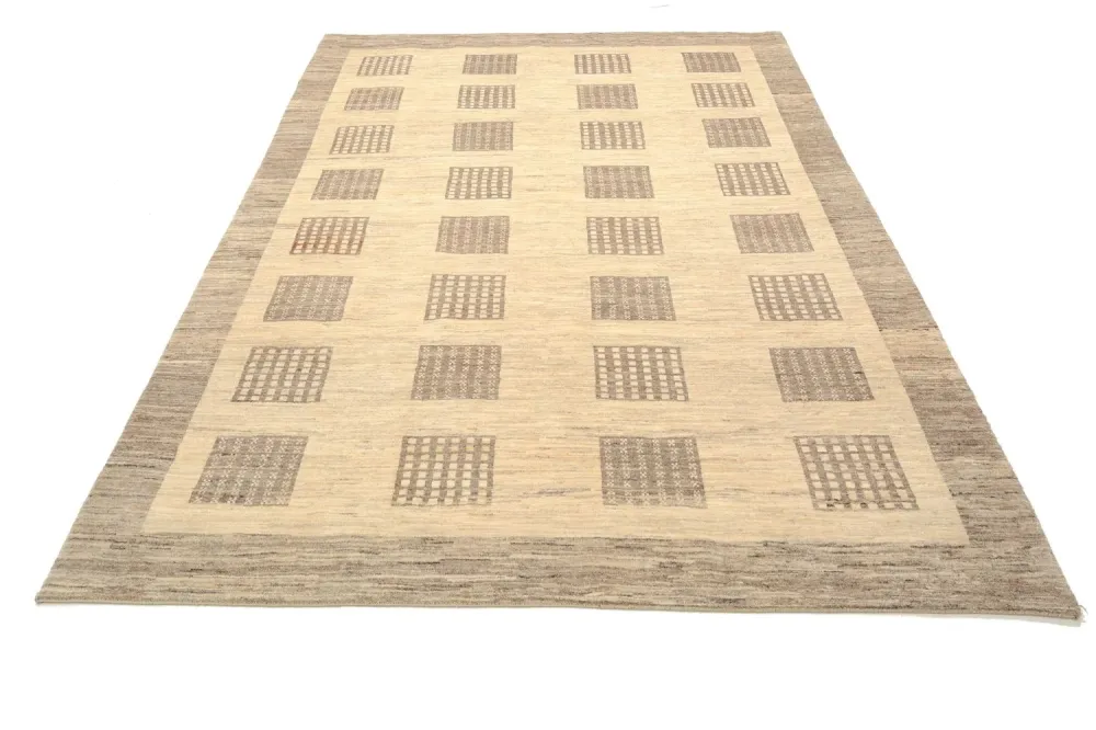 Gabbeh teppe - Loribaft persisk teppe - 264 x 190 cm - beige