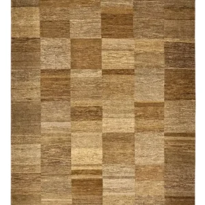 Gabbeh teppe - Loribaft persisk teppe - 270 x 207 cm - mørk beige