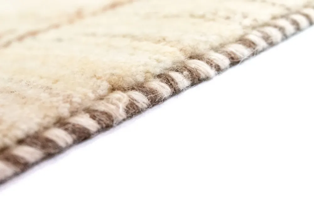 Gabbeh teppe - Loribaft persisk teppe - 275 x 195 cm - beige