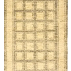 Gabbeh teppe - Loribaft persisk teppe - 277 x 199 cm - lys beige