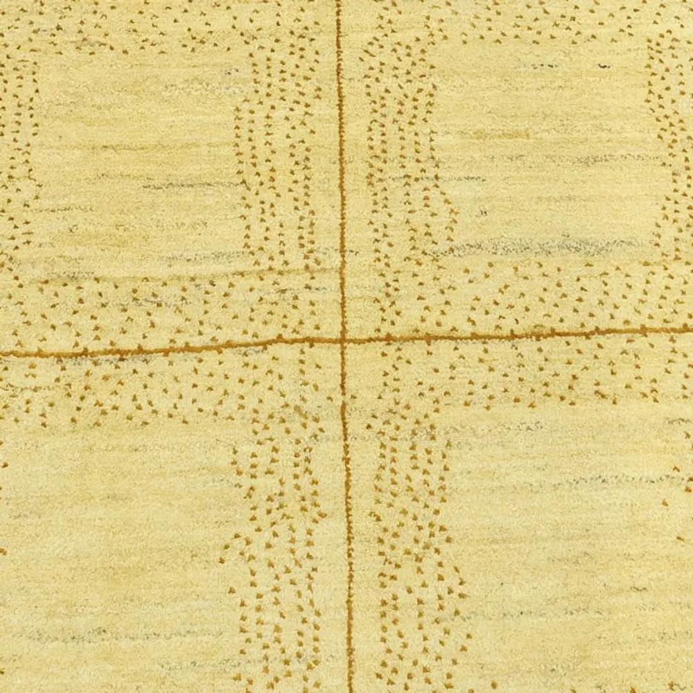 Gabbeh teppe - Loribaft persisk teppe - 281 x 204 cm - lys beige