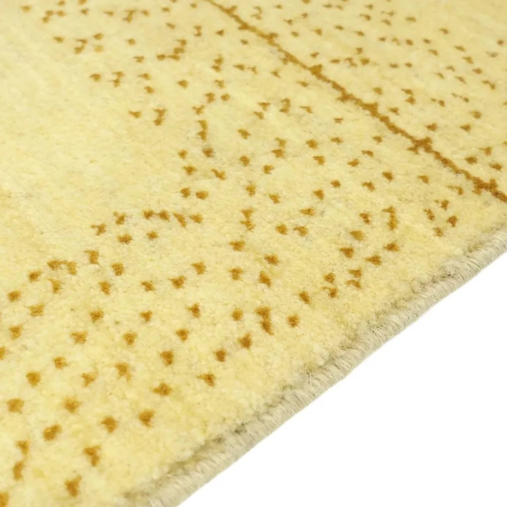 Gabbeh teppe - Loribaft persisk teppe - 281 x 204 cm - lys beige