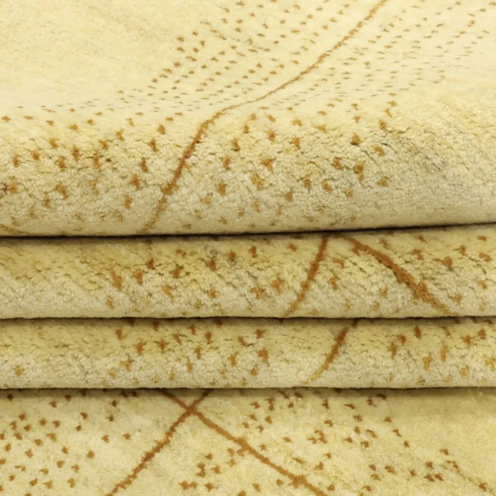Gabbeh teppe - Loribaft persisk teppe - 281 x 204 cm - lys beige