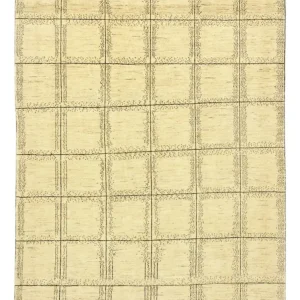 Gabbeh teppe - Loribaft persisk teppe - 283 x 221 cm - beige
