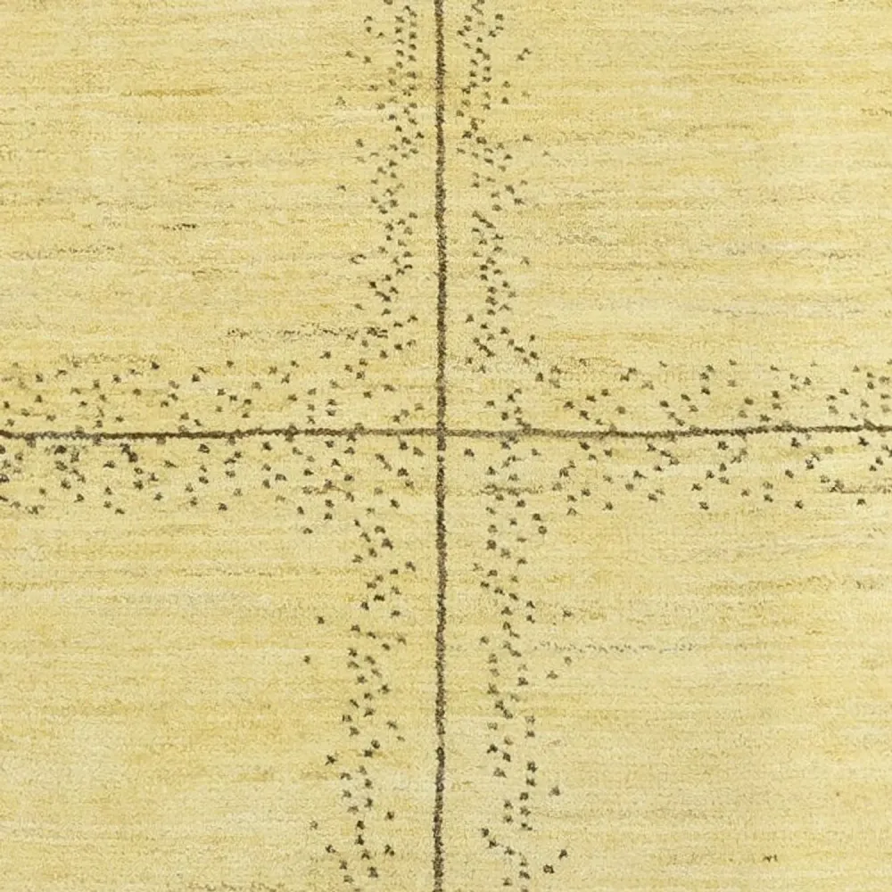 Gabbeh teppe - Loribaft persisk teppe - 283 x 221 cm - beige
