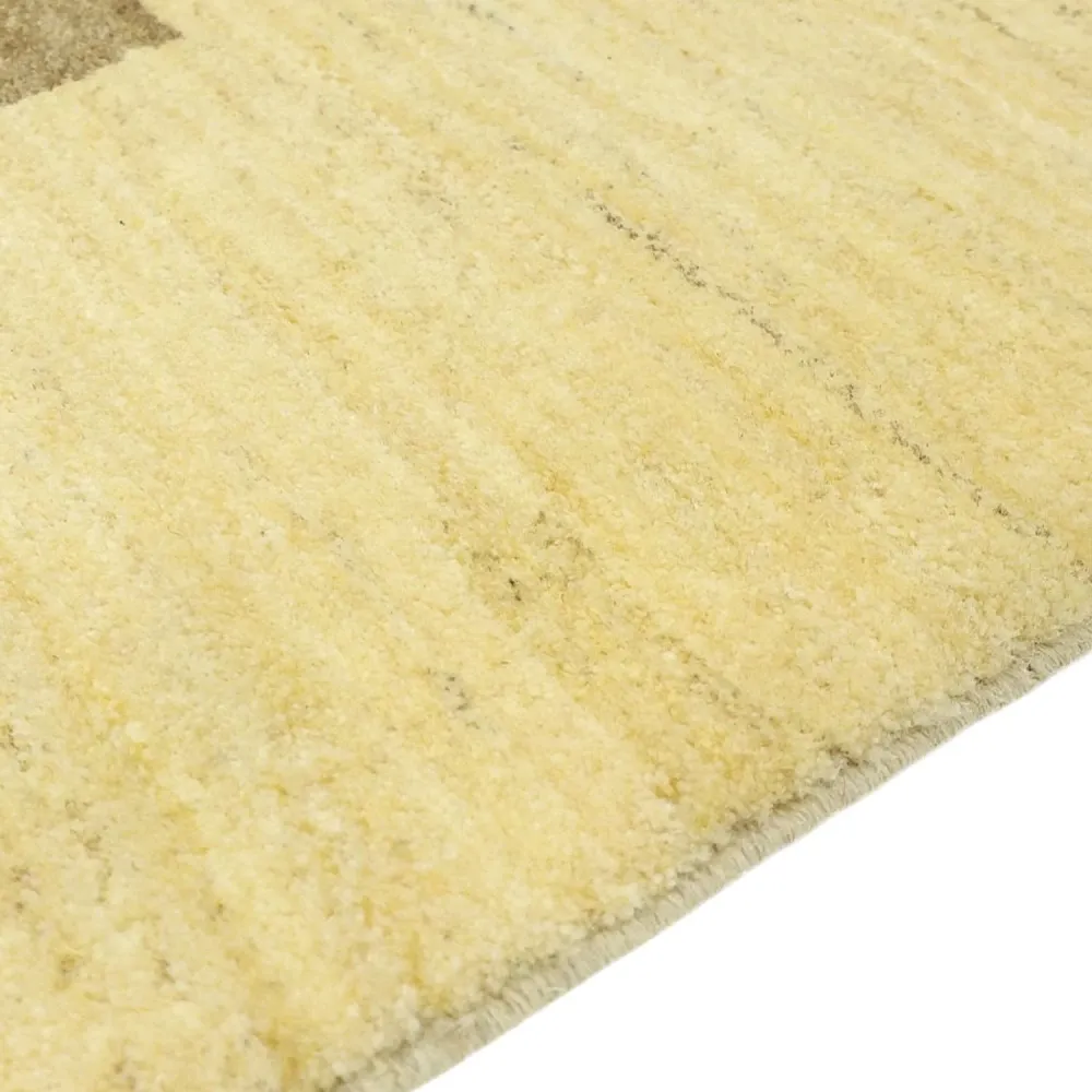 Gabbeh teppe - Loribaft persisk teppe - 287 x 200 cm - lys beige