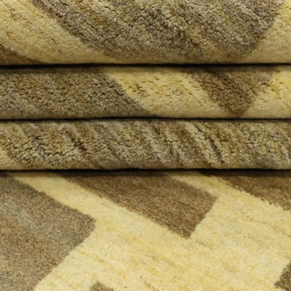 Gabbeh teppe - Loribaft persisk teppe - 287 x 200 cm - lys beige