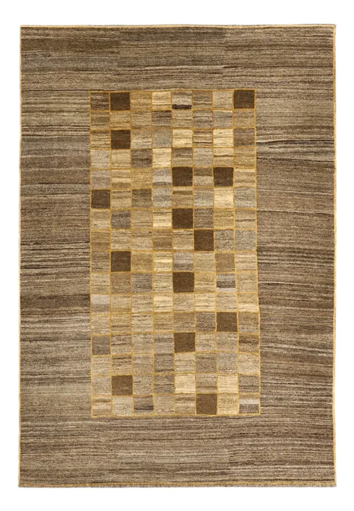 Gabbeh teppe - Loribaft persisk teppe - 290 x 205 cm - mørk beige
