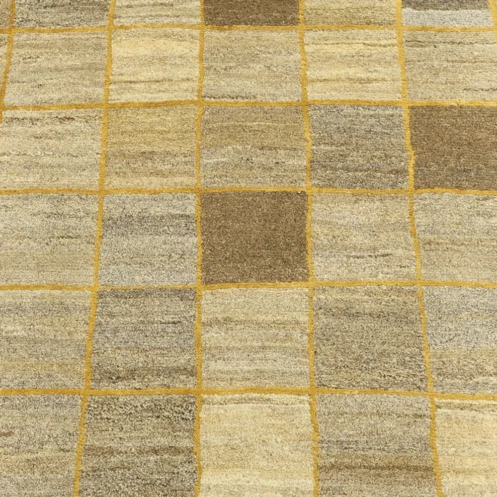 Gabbeh teppe - Loribaft persisk teppe - 290 x 205 cm - mørk beige