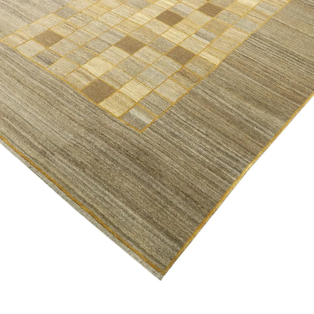 Gabbeh teppe - Loribaft persisk teppe - 290 x 205 cm - mørk beige