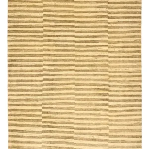 Gabbeh teppe - Loribaft persisk teppe - 292 x 198 cm - lys beige