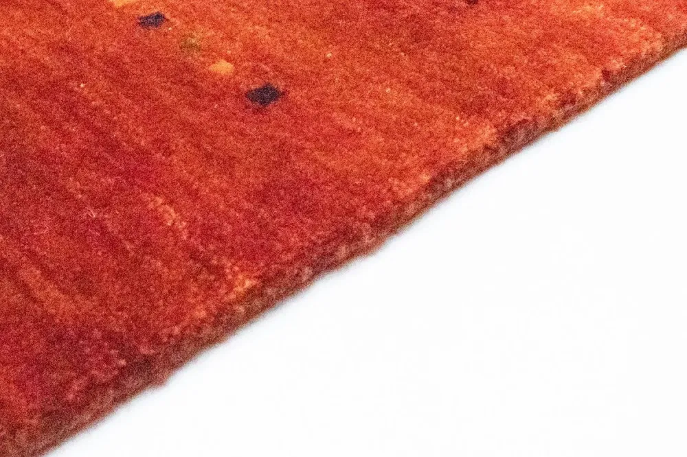 Gabbeh teppe - Loribaft persisk teppe - 293 x 189 cm - rød