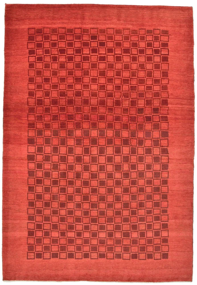 Gabbeh teppe - Loribaft persisk teppe - 298 x 204 cm - rød