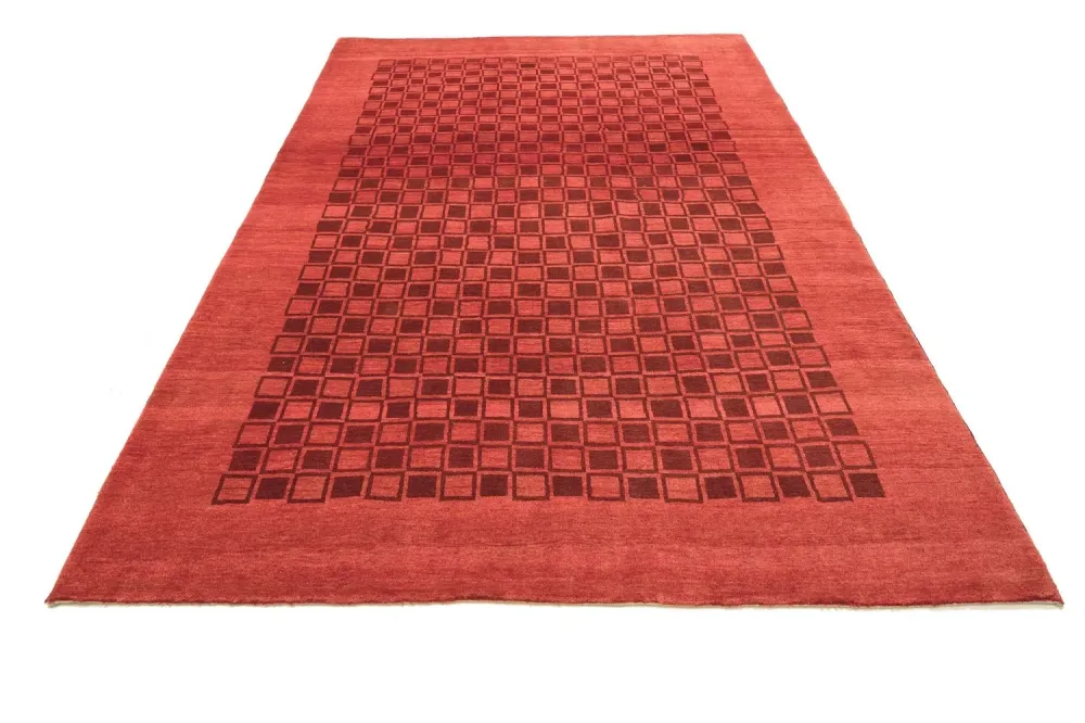 Gabbeh teppe - Loribaft persisk teppe - 298 x 204 cm - rød
