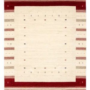 Gabbeh teppe - Loribaft persisk teppe - 298 x 203 cm - beige