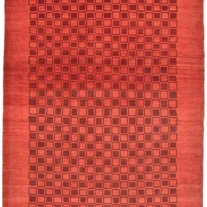 Gabbeh teppe - Loribaft persisk teppe - 298 x 204 cm - rød