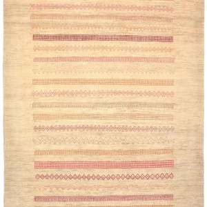 Gabbeh teppe - Loribaft persisk teppe - 301 x 205 cm - sand