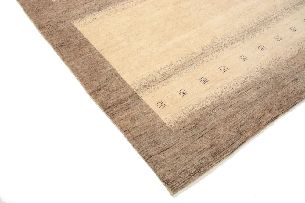 Gabbeh teppe - Loribaft persisk teppe - 301 x 201 cm - beige