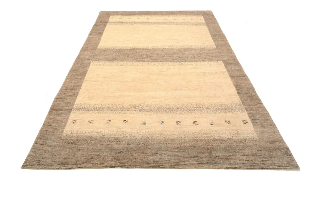 Gabbeh teppe - Loribaft persisk teppe - 301 x 201 cm - beige