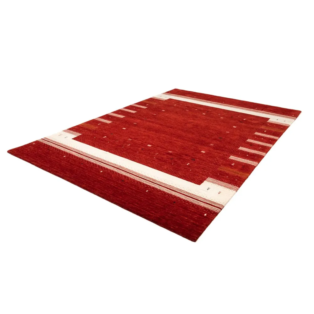 Gabbeh teppe - Loribaft persisk teppe - 303 x 207 cm - rød