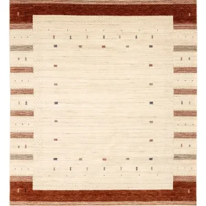 Gabbeh teppe - Loribaft persisk teppe - 304 x 206 cm - beige