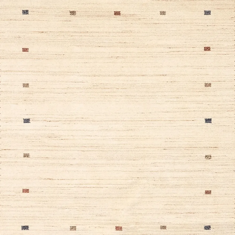 Gabbeh teppe - Loribaft persisk teppe - 304 x 206 cm - beige