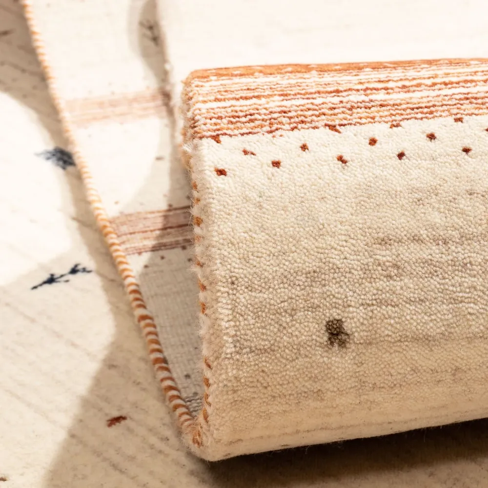 Gabbeh teppe - Loribaft persisk teppe - 304 x 206 cm - beige
