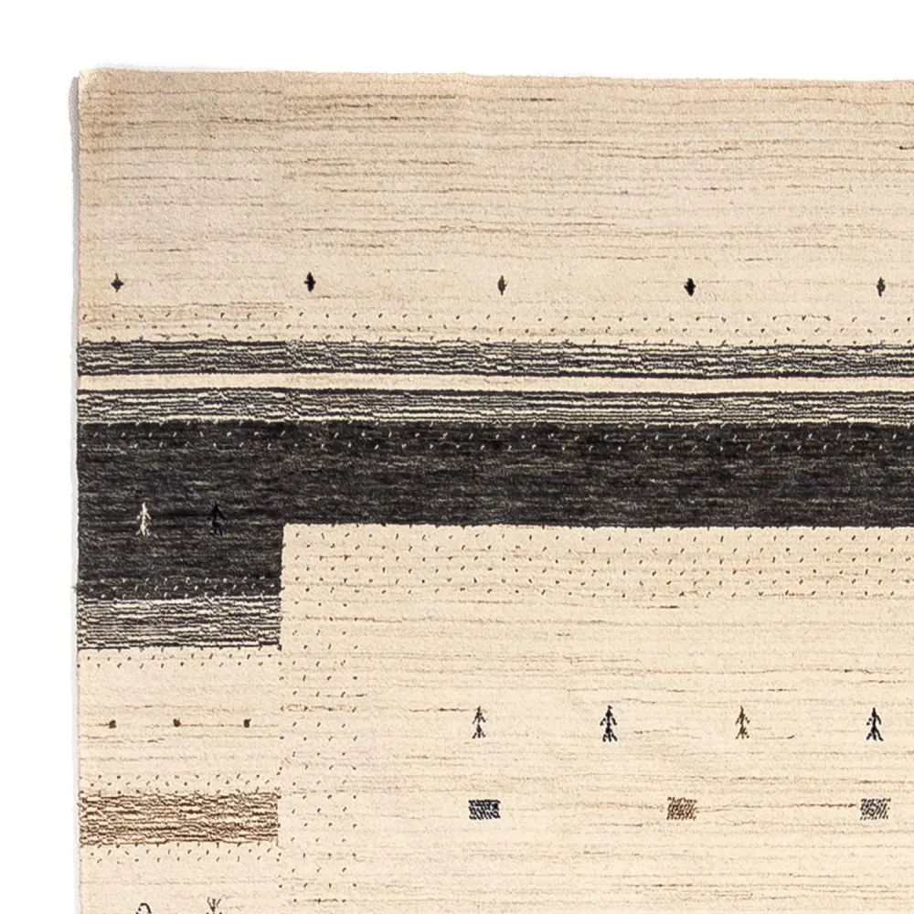 Gabbeh teppe - Loribaft persisk teppe - 304 x 200 cm - beige