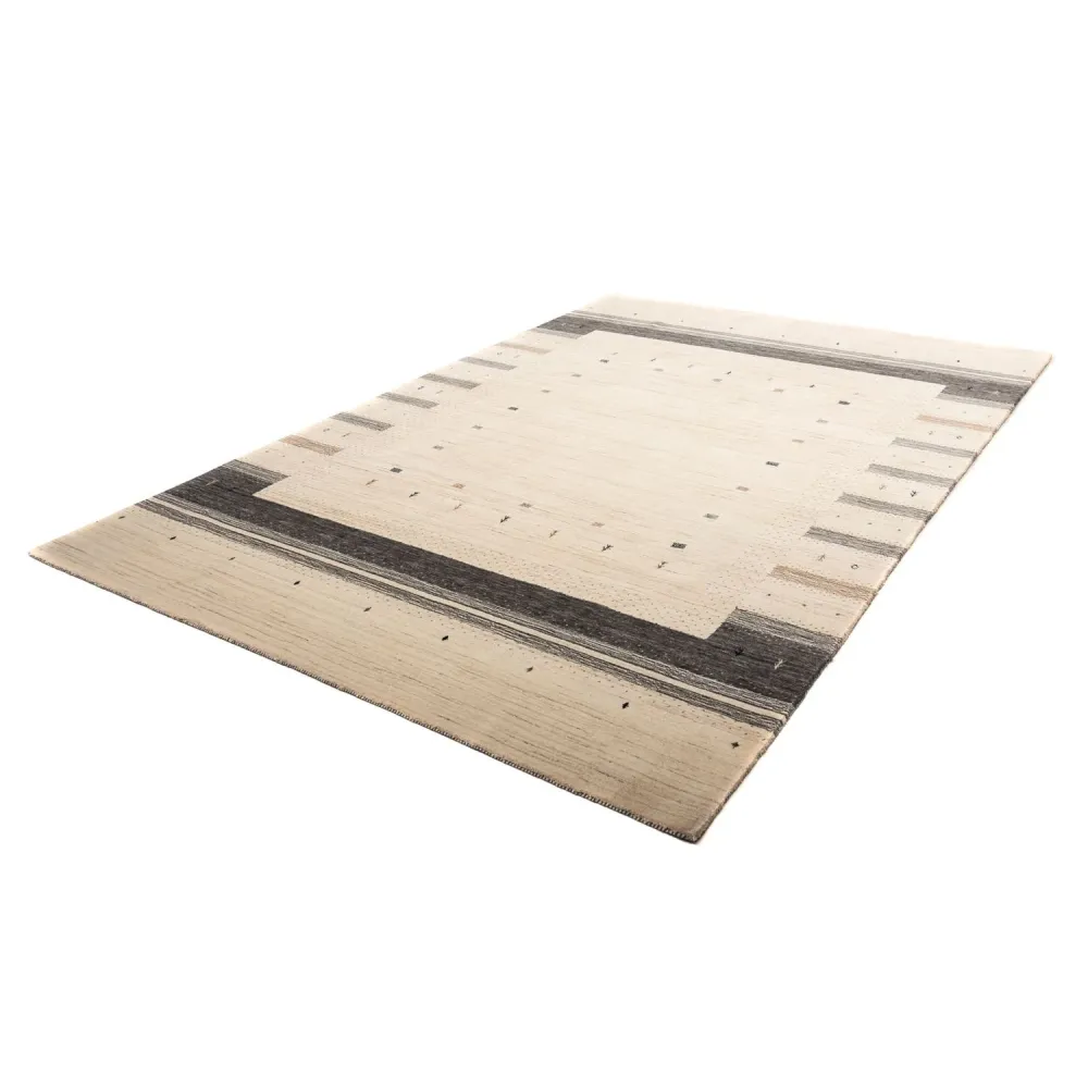 Gabbeh teppe - Loribaft persisk teppe - 304 x 200 cm - beige