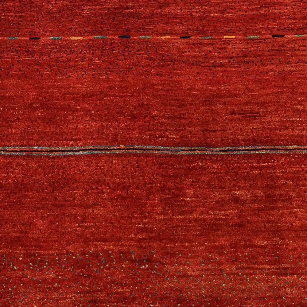 Gabbeh teppe - Loribaft persisk teppe - 326 x 248 cm - rød