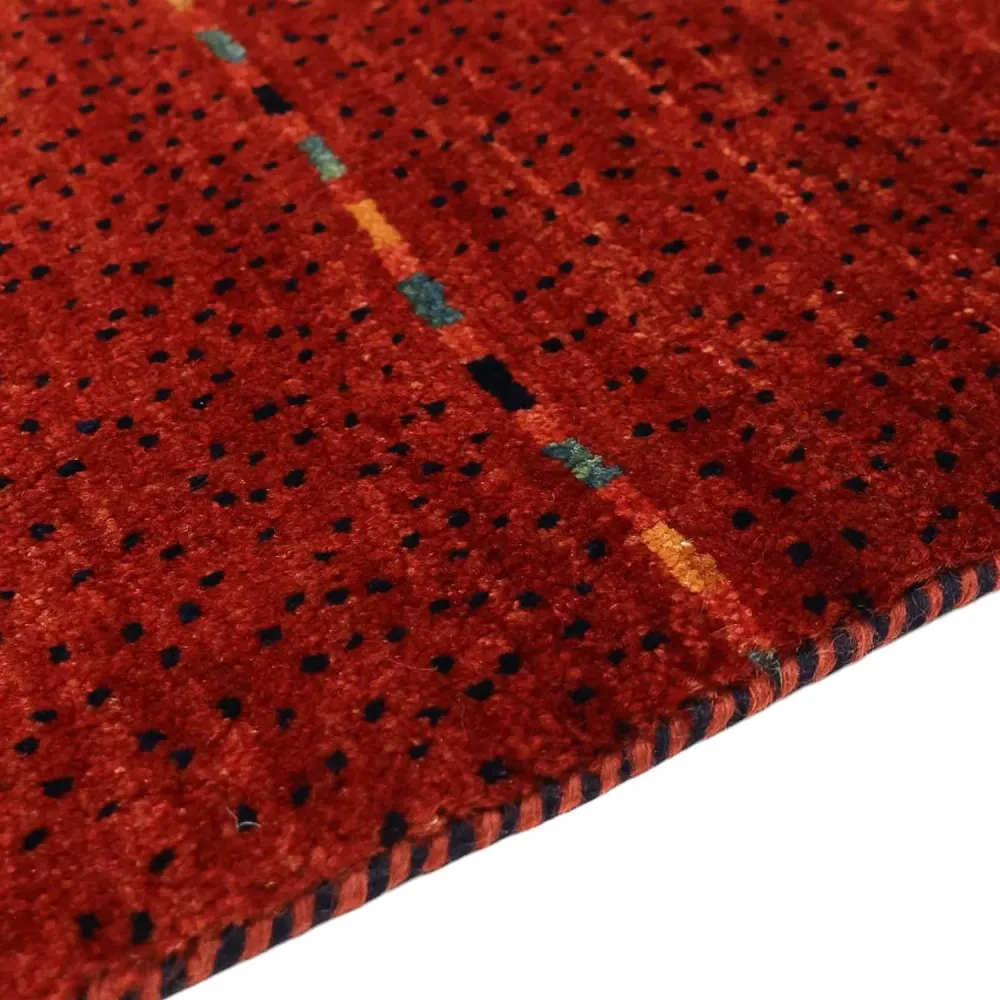 Gabbeh teppe - Loribaft persisk teppe - 326 x 248 cm - rød