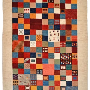 Gabbeh teppe - Loribaft persisk teppe - 327 x 224 cm - flerfarget